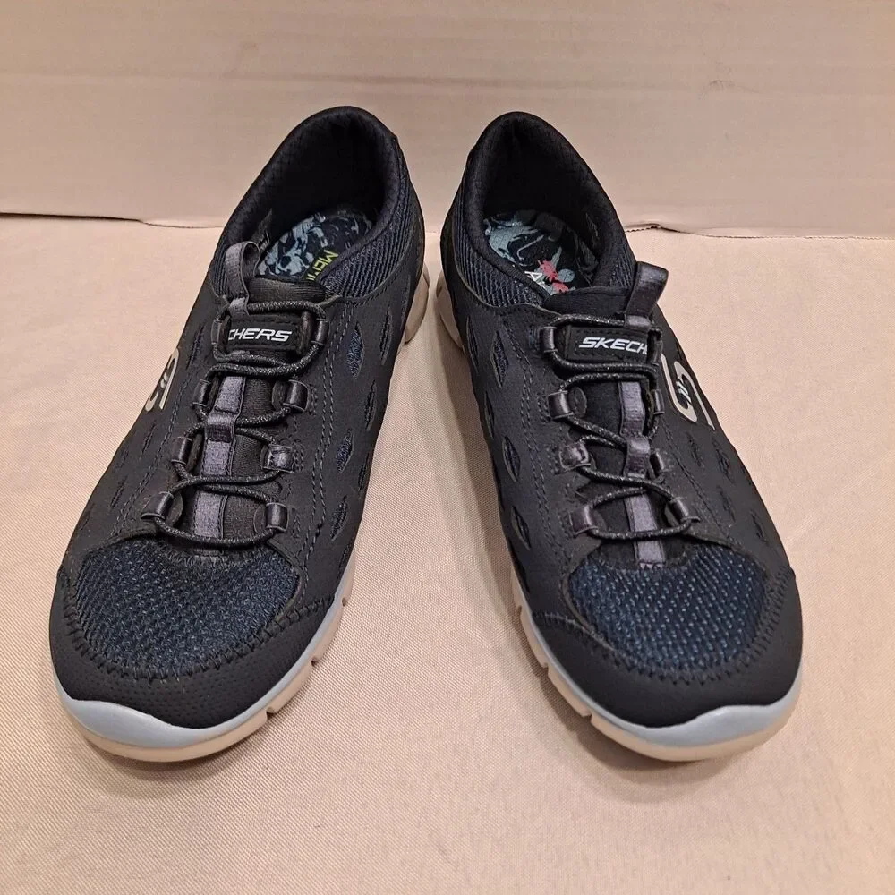 Skechers Women's Gratis Breezy City 22773 Sneakers Size 6 Lightweight Navy Blue